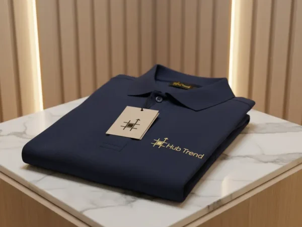 Hub Trend Men's Luxury Piqué Polo Shirt.